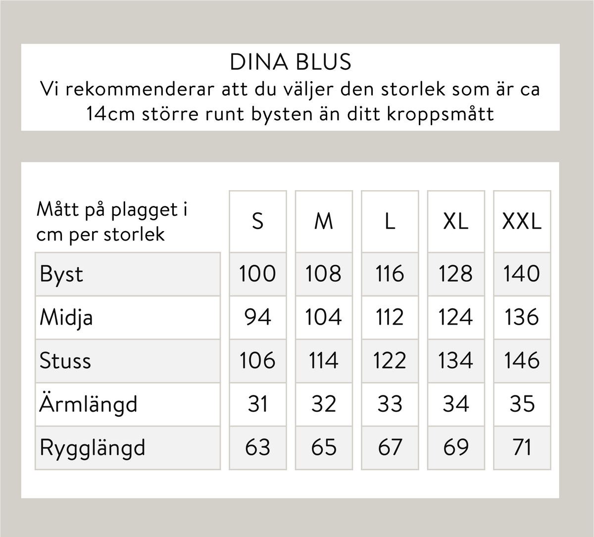 Dina pusero – denim