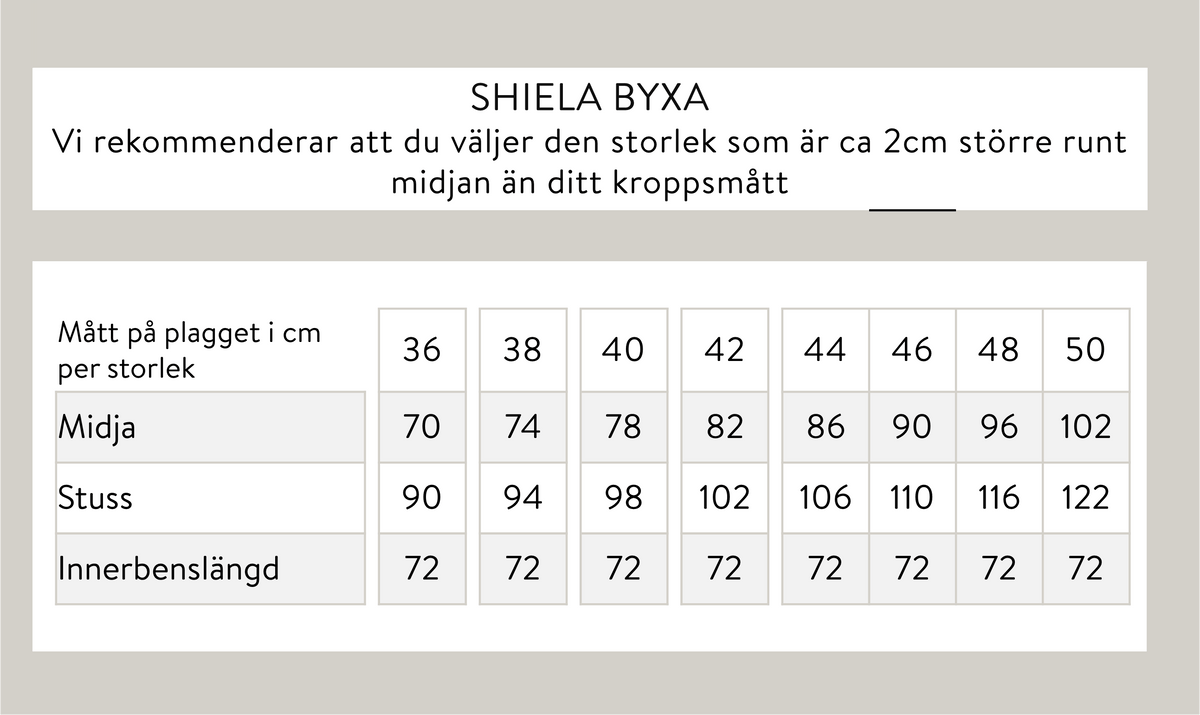 Shiela Straight Pants - beige