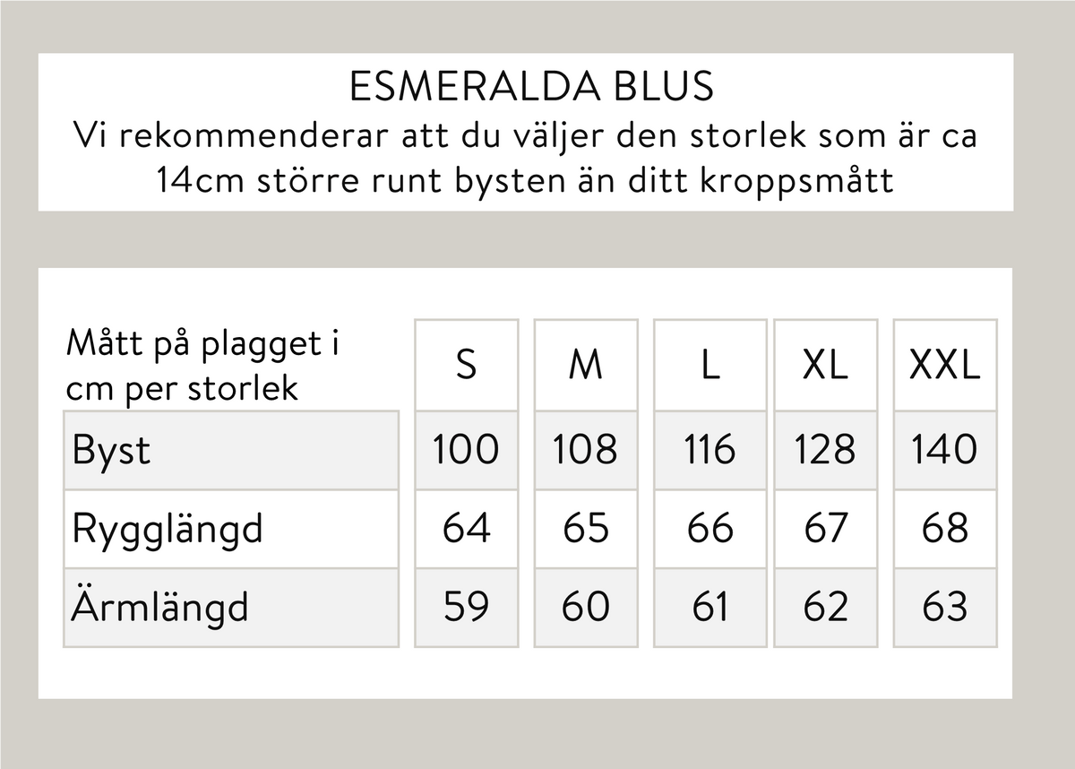 Esmeralda pusero - vihreä
