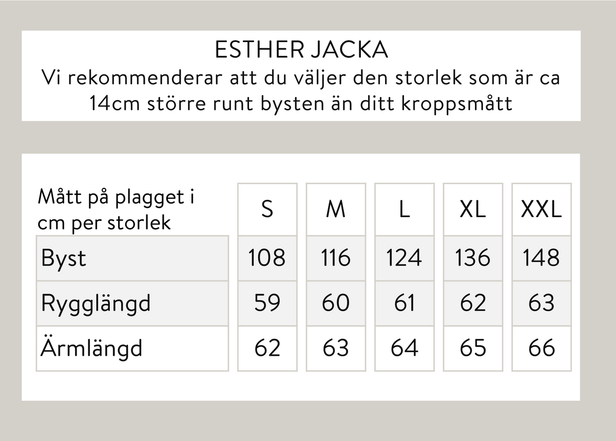 Esther jacka - Beige