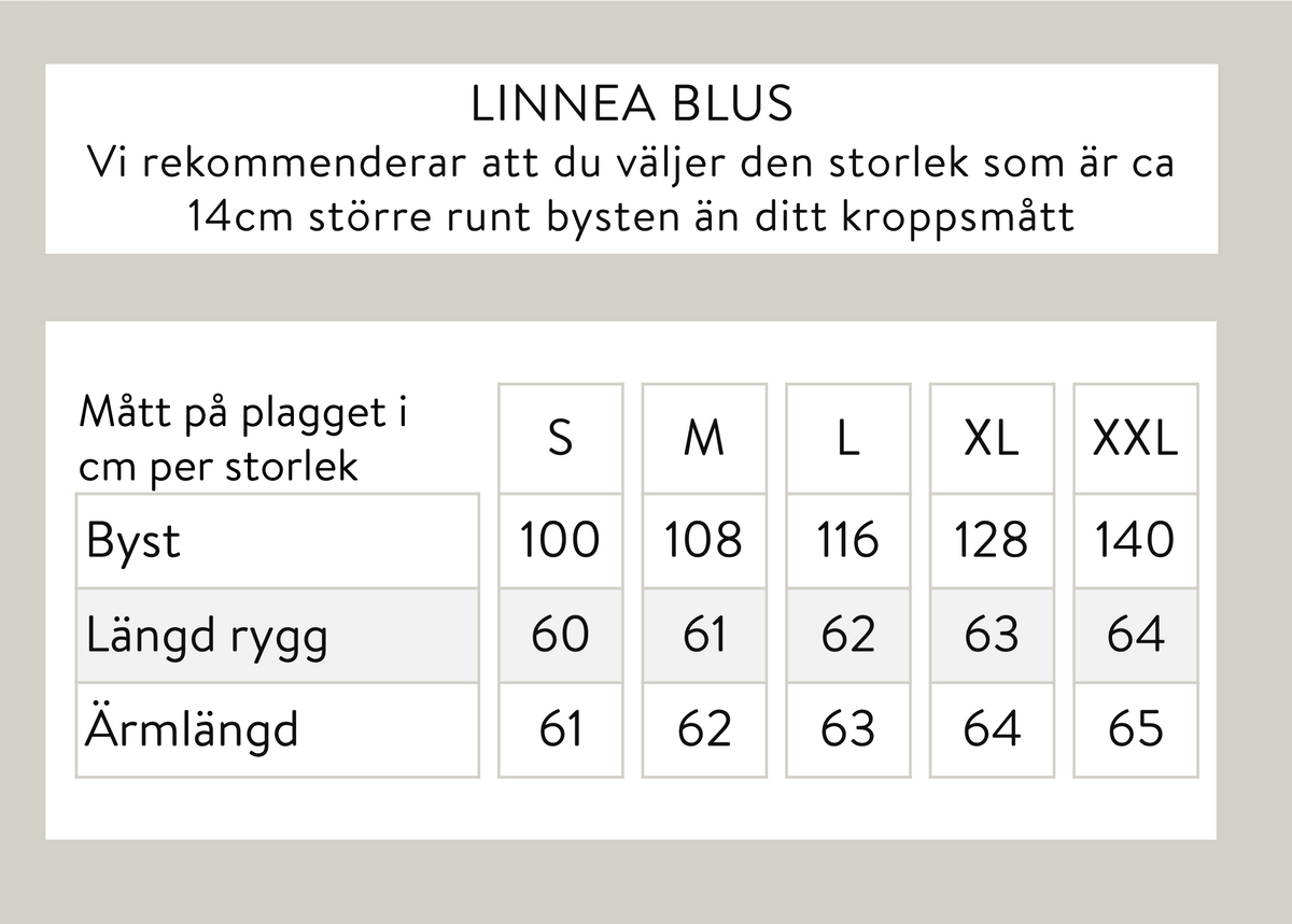 Linnea pusero - musta