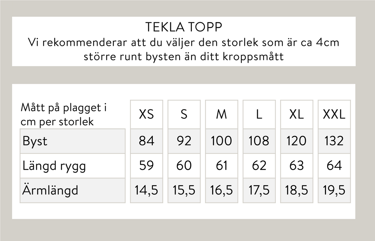 Tekla t-paita - luonnonvalkoinen