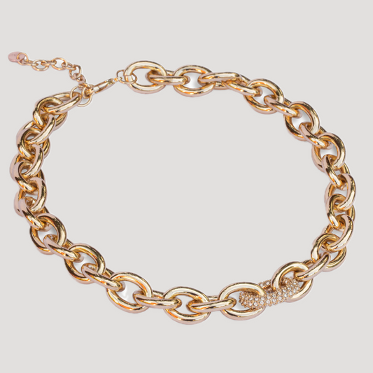 Biarritz Halsband Guld - Guld