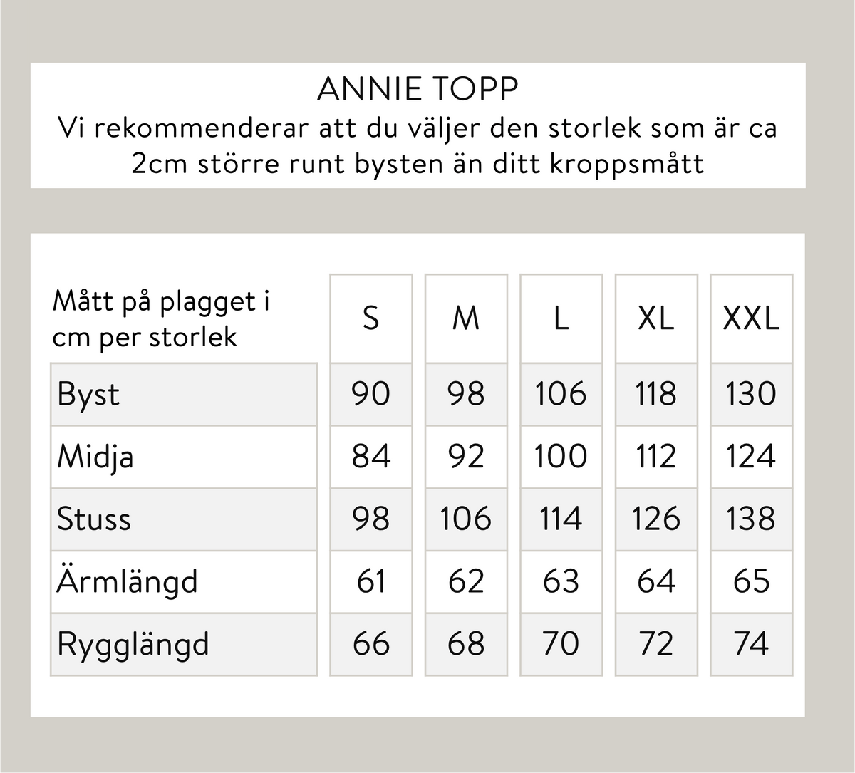 Annie topp - blommig
