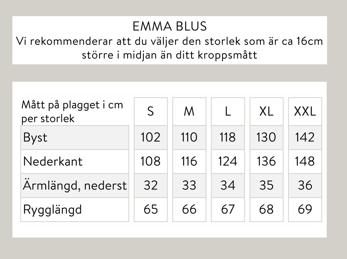 Emma pellavapusero - musta
