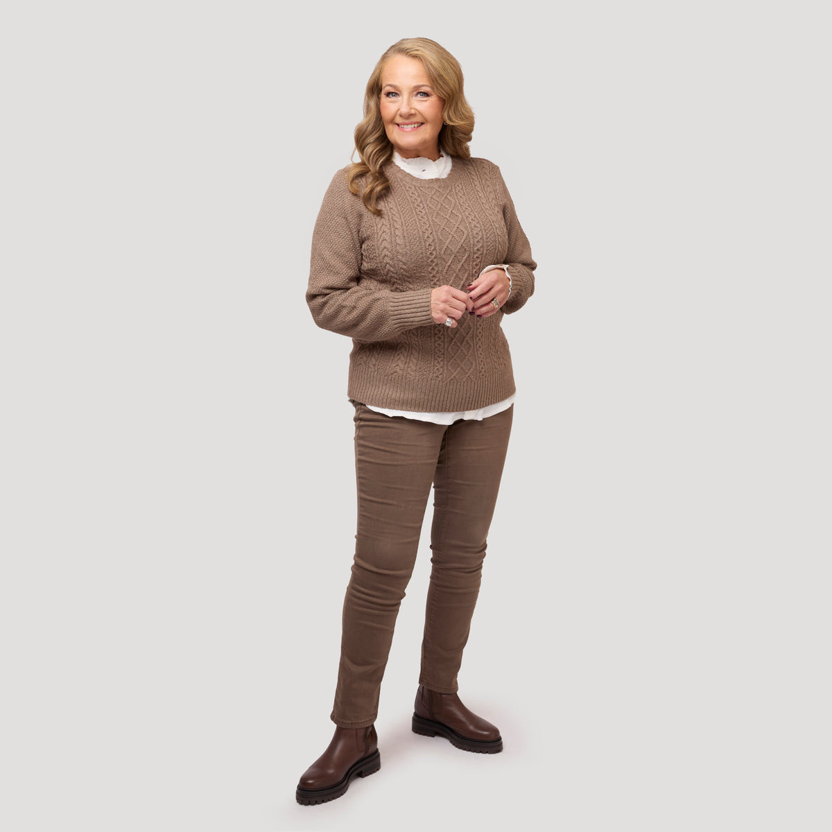 Alice housut - ruskea