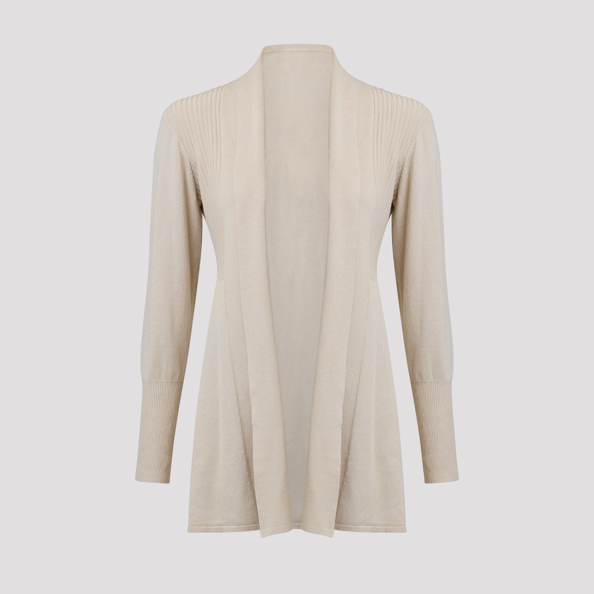 Evelyn cardigan - Ljusbeige