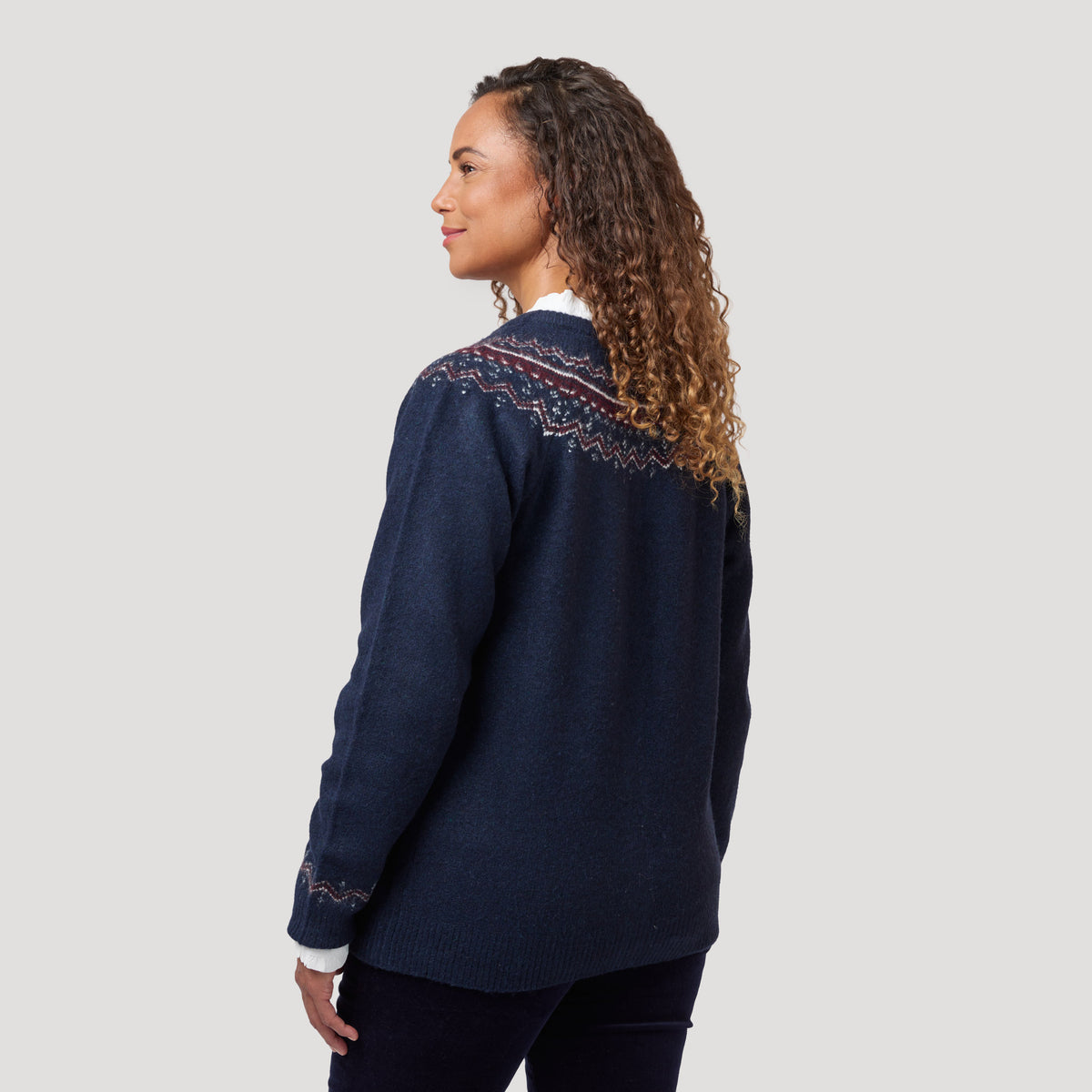 Freja cardigan - Mörkblå