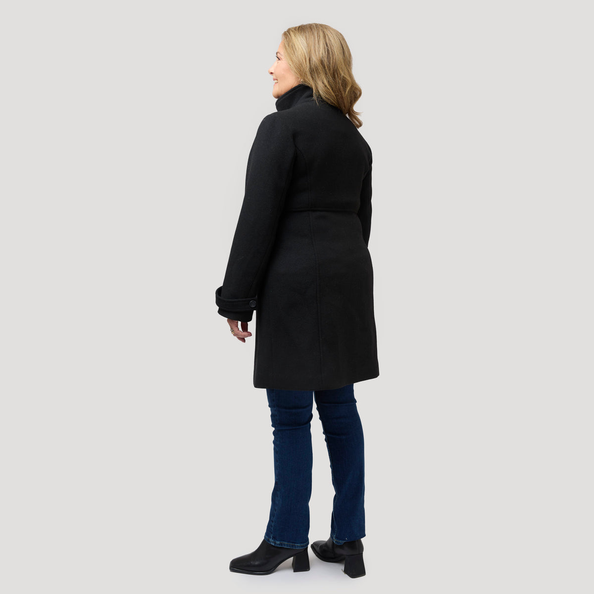 Hilma-takki – Tummansininen