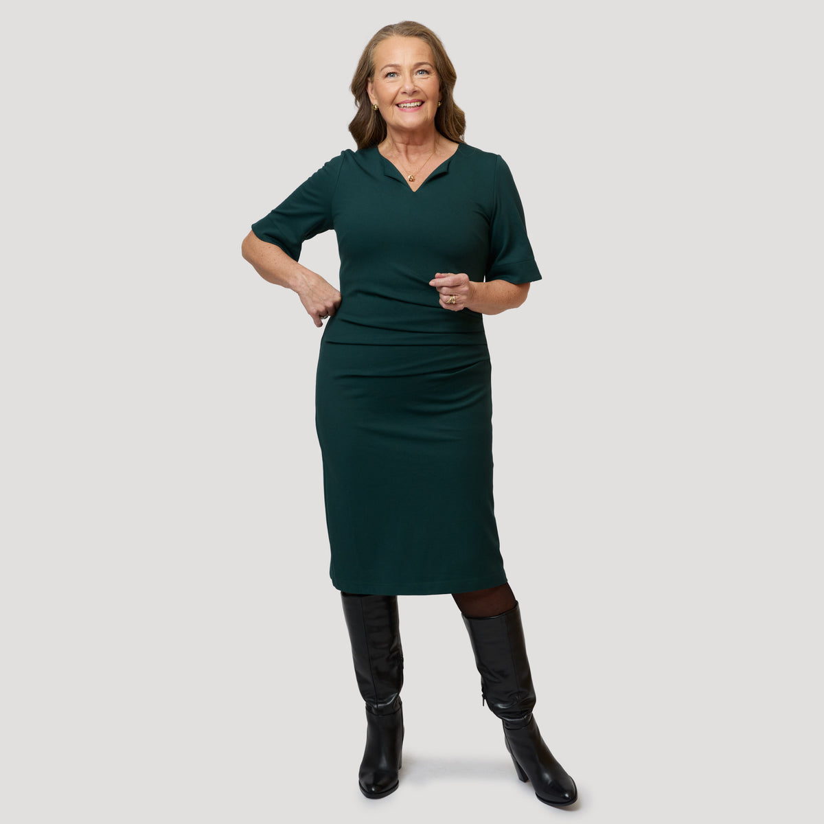 Jenna-mekko - Tummanvihreä