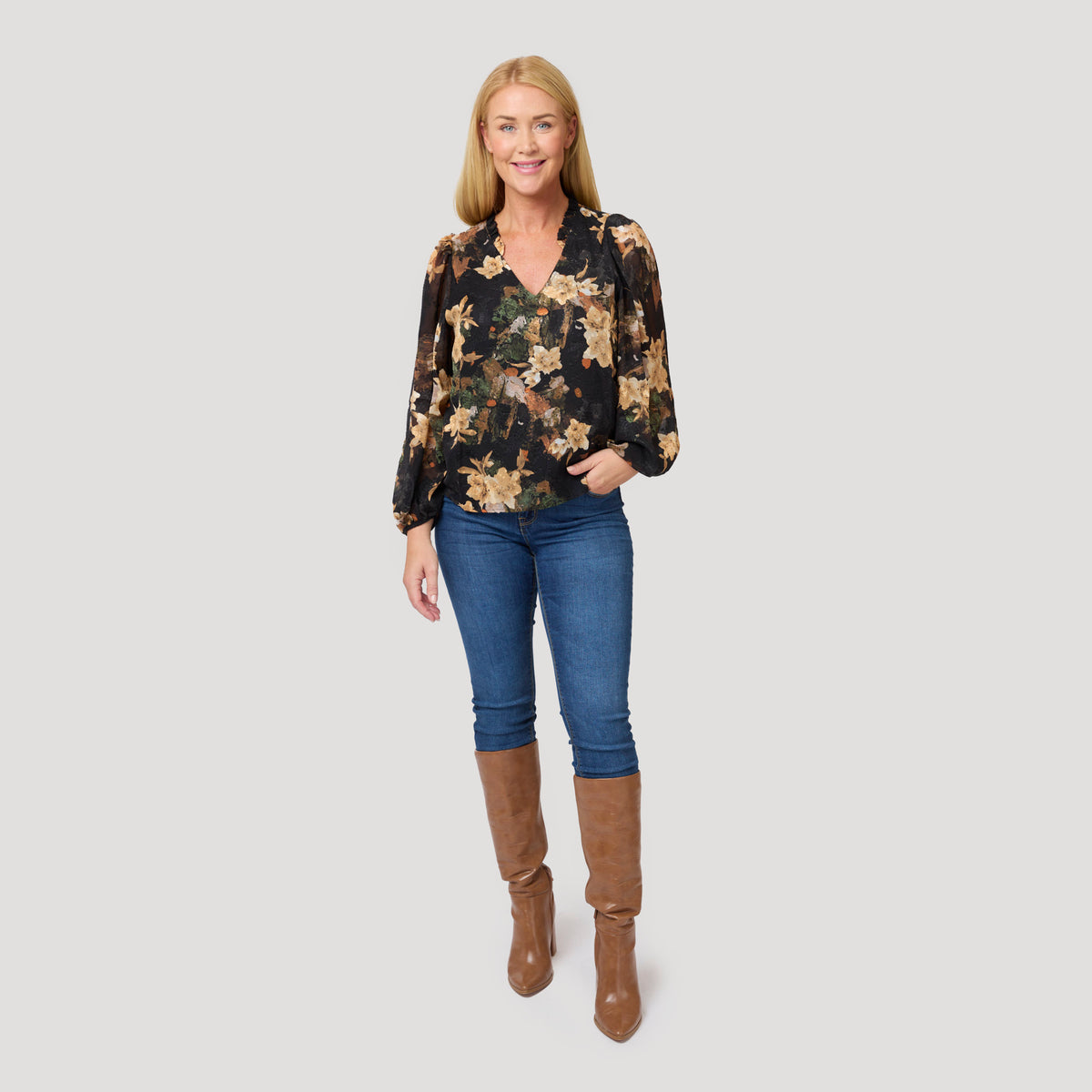 Katherine blus - svart