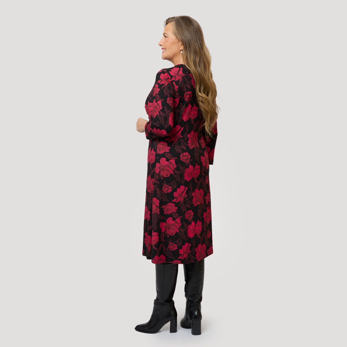 Sasha-mekko - Tummanpunainen