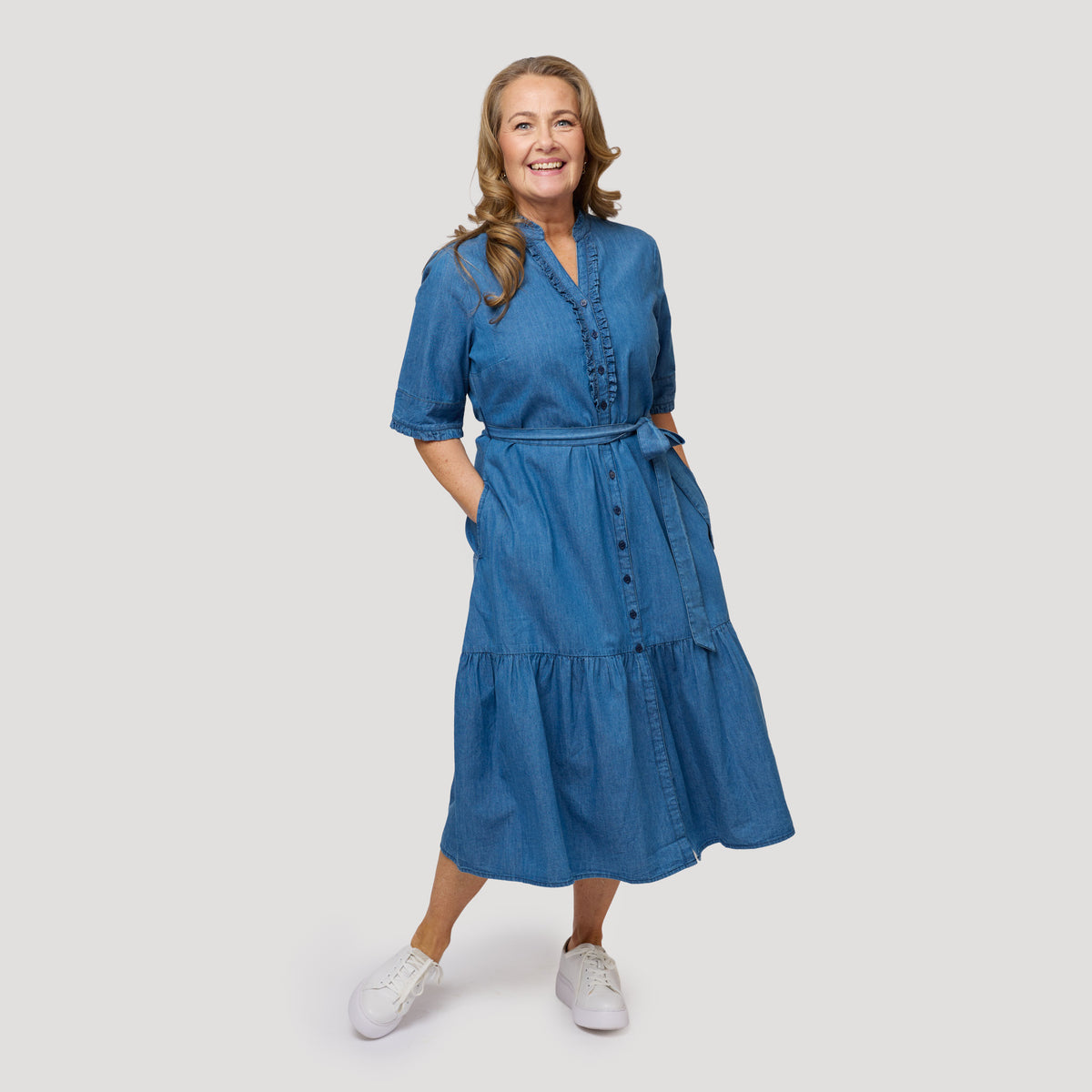Signe klänning - Denim