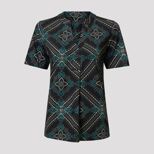 Ylva-toppi - Musta paisley