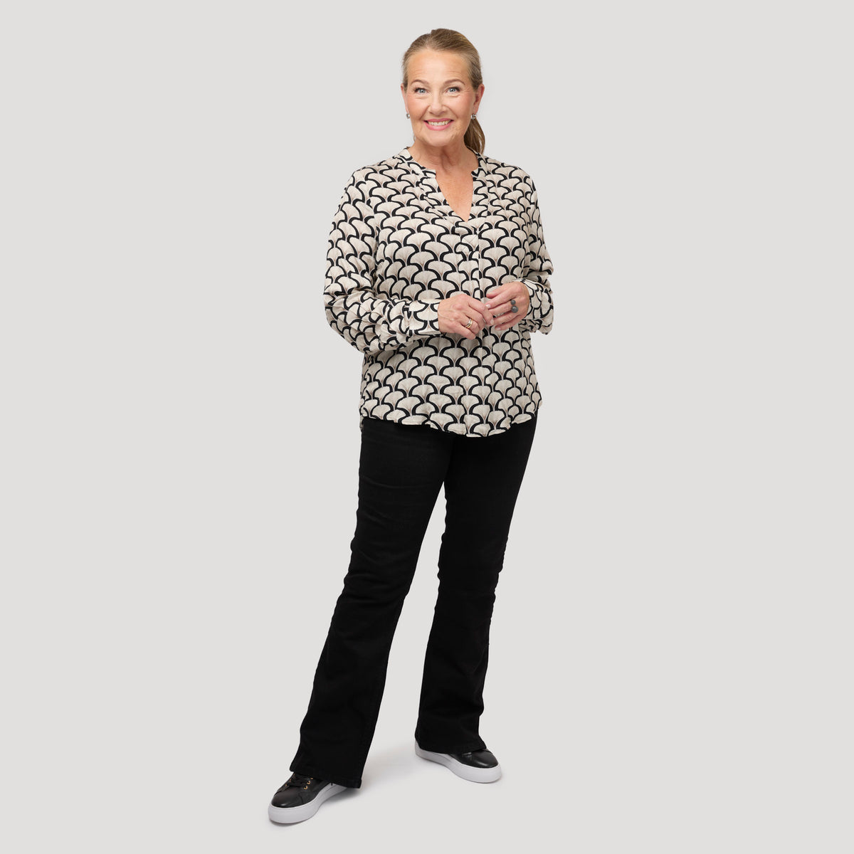 Lizette-pusero - Monivärinen