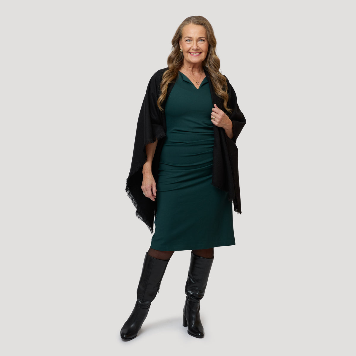 Jenna-mekko - Tummanvihreä