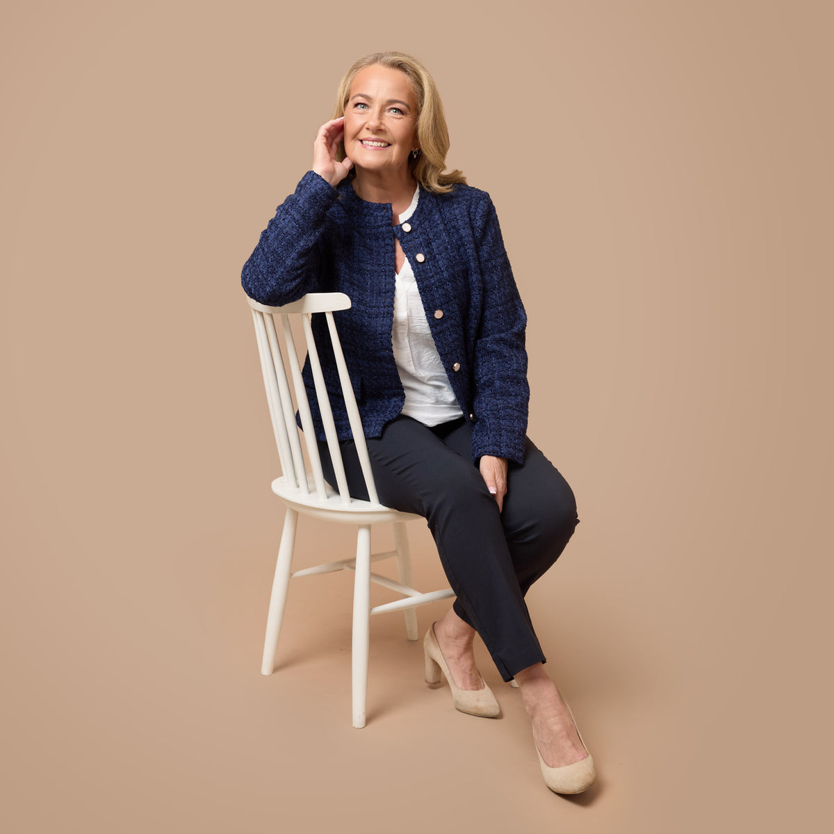 Carmen takki - tummansininen