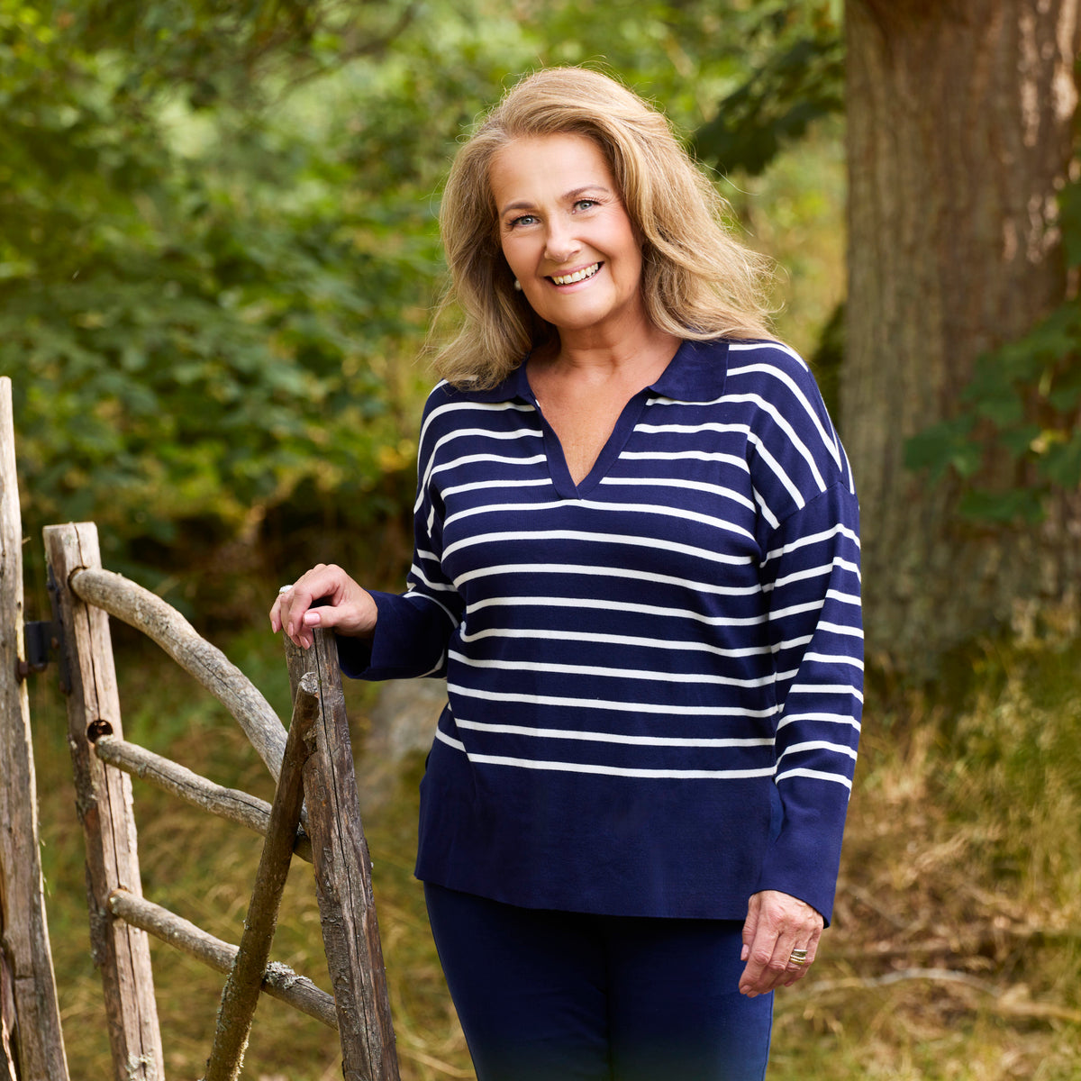 Irma villapaita - Tummansininen