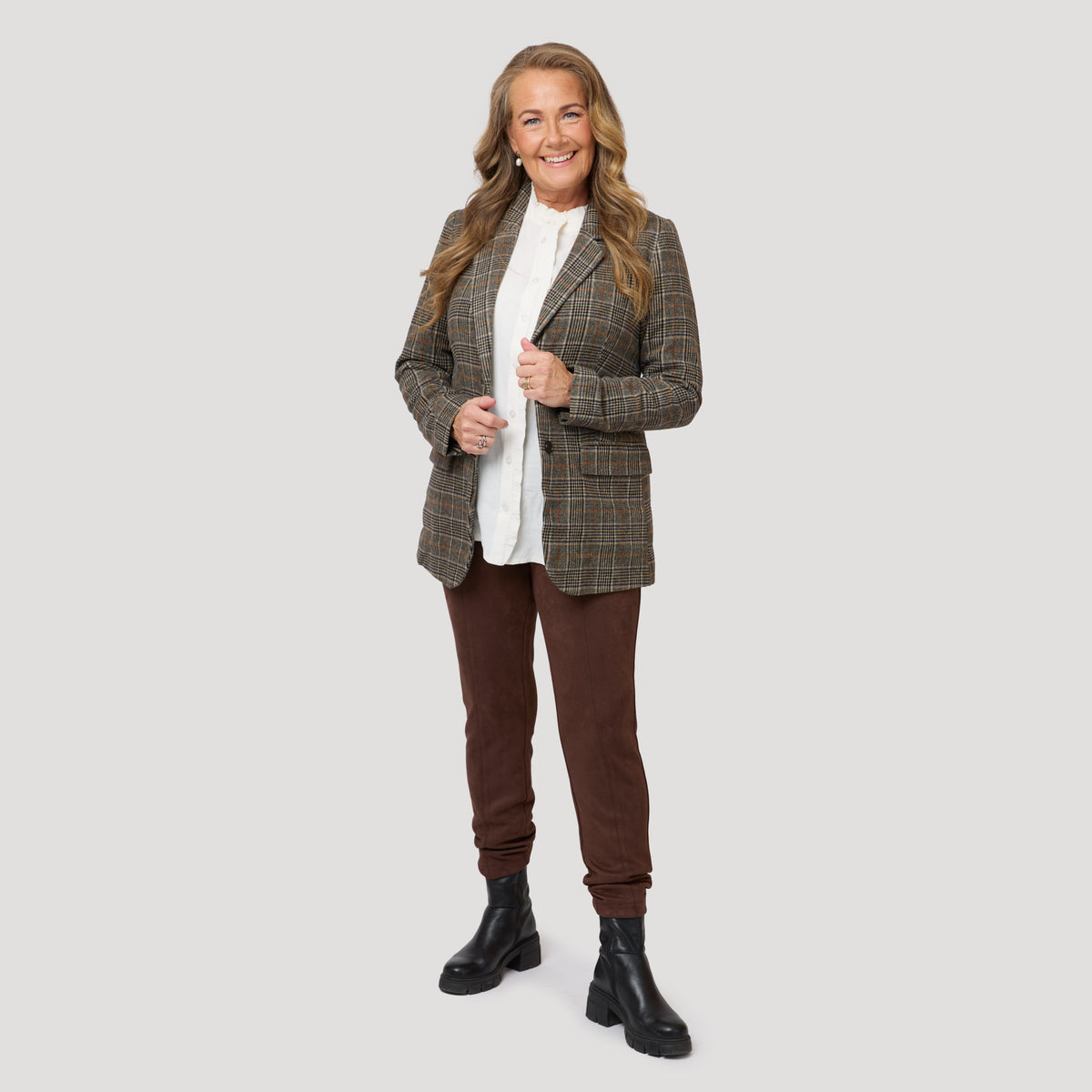 Morana leggingsit - ruskea