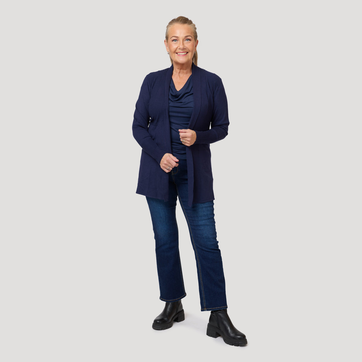 Willow topp - Mörkblå
