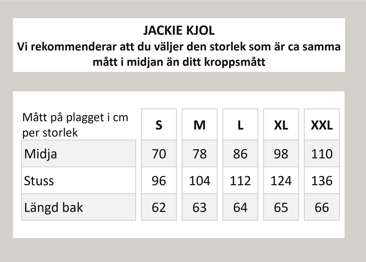 Jackie-hame - Musta