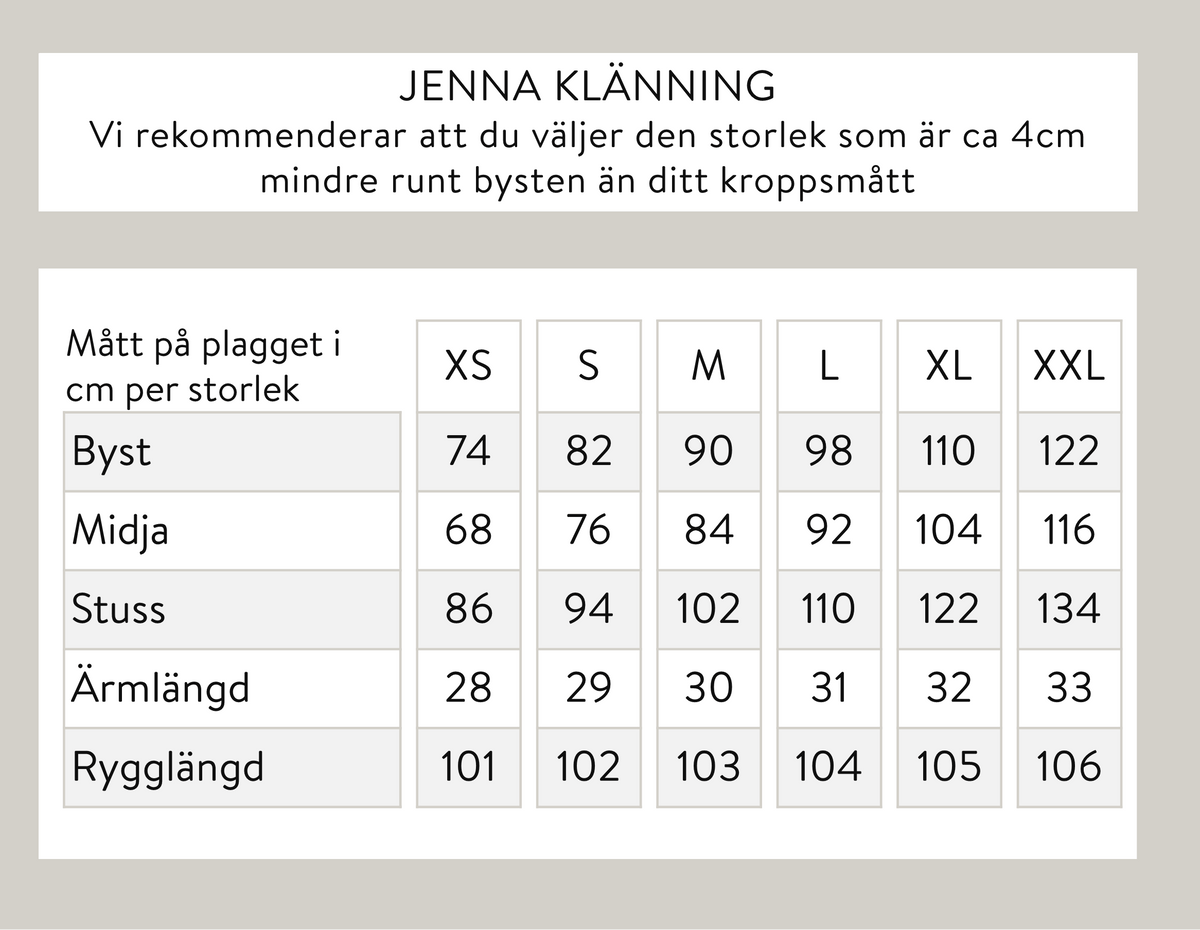 Jenna klänning - Blå