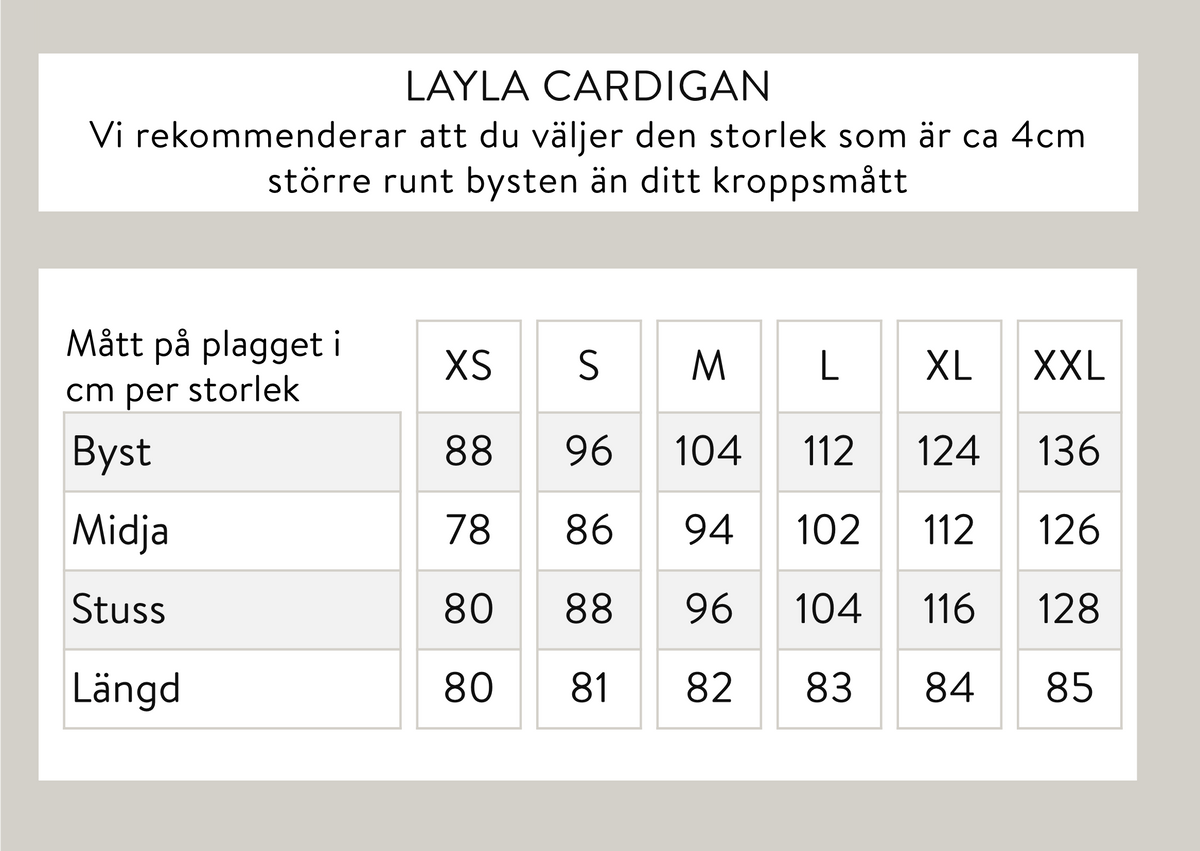 Layla-neuletakki - Luumu