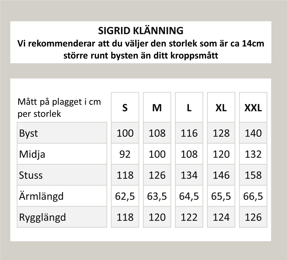 Sigrid-mekko – Ruskea