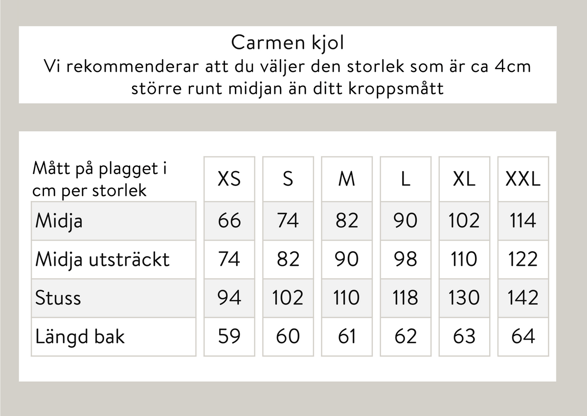 Carmen-hame - Tummansininen