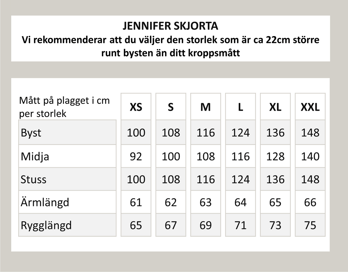 Jennifer jeansskjorta - Blå