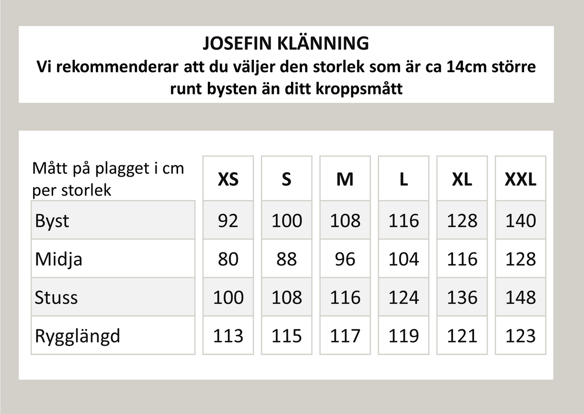 Josefin klänning - Blå