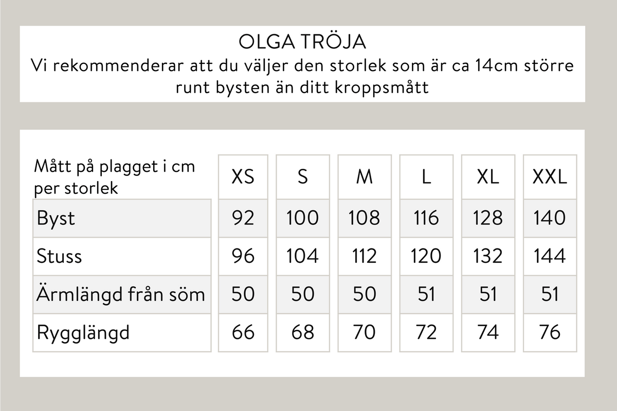 Olga-neulepusero - Luonnonvalkoinen
