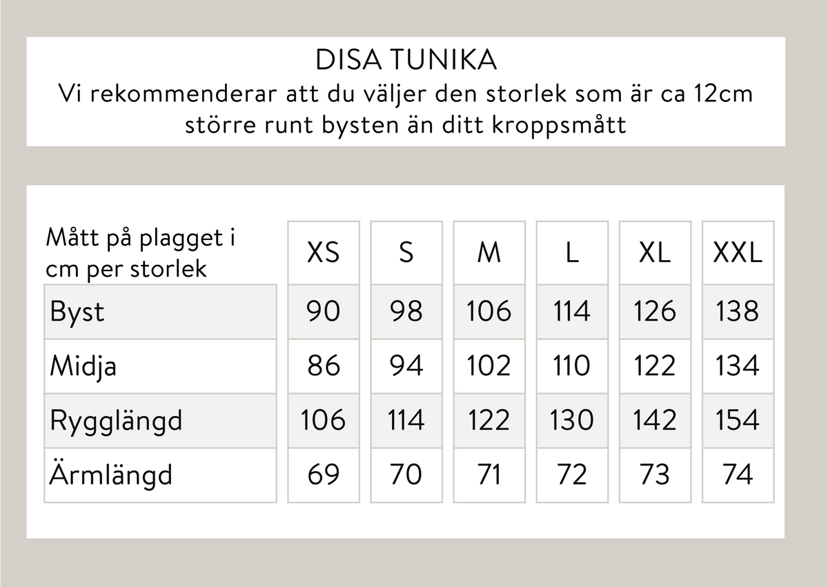 Disa tunika - Svart