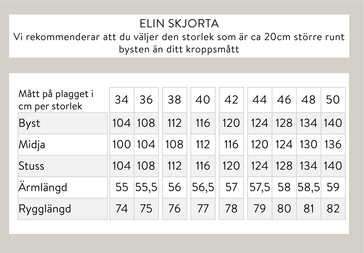 Elin paita - valkoinen