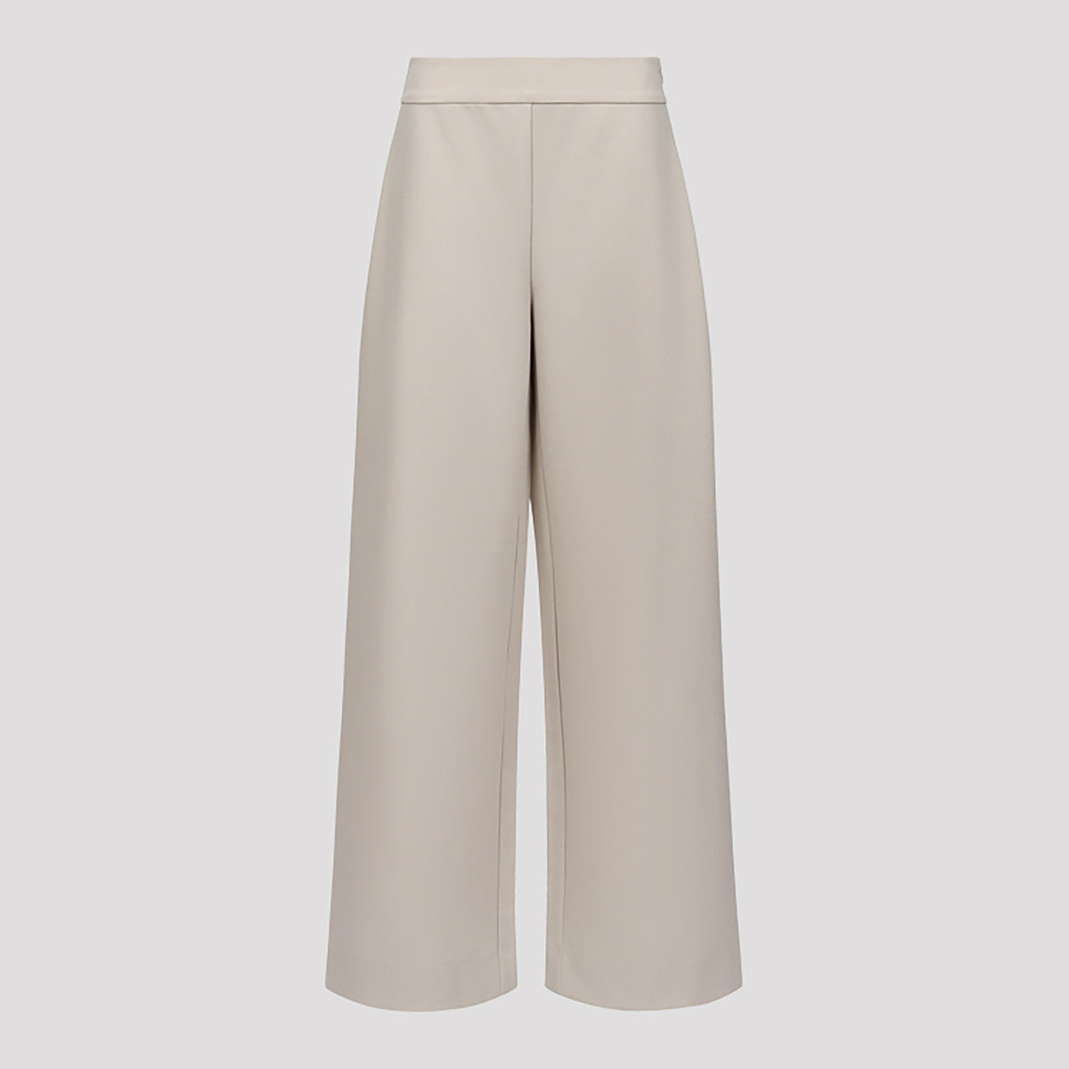 Callie leveät housut - vaaleanbeige