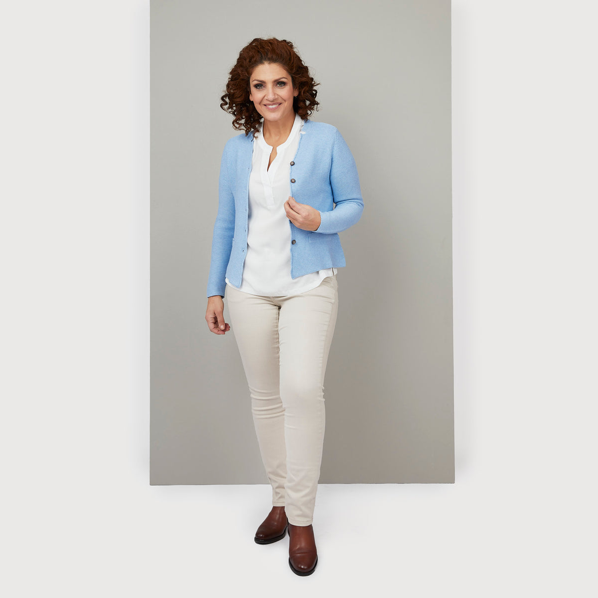 Francine cardigan - Blå