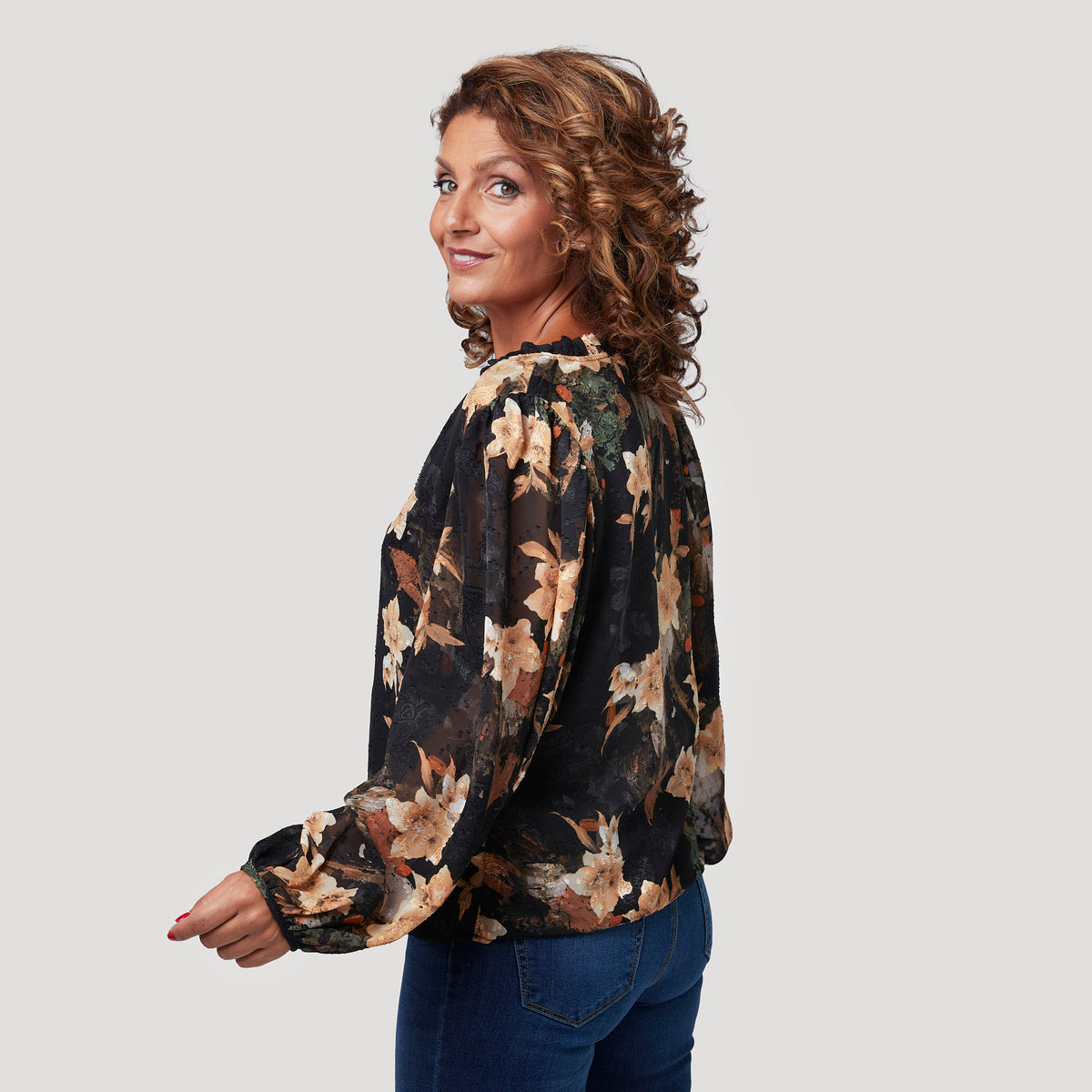 Katherine blus - svart
