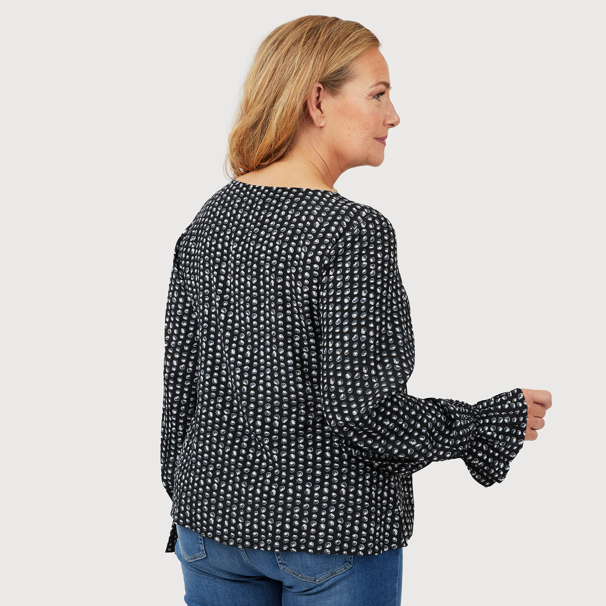 Malin blus - Svart