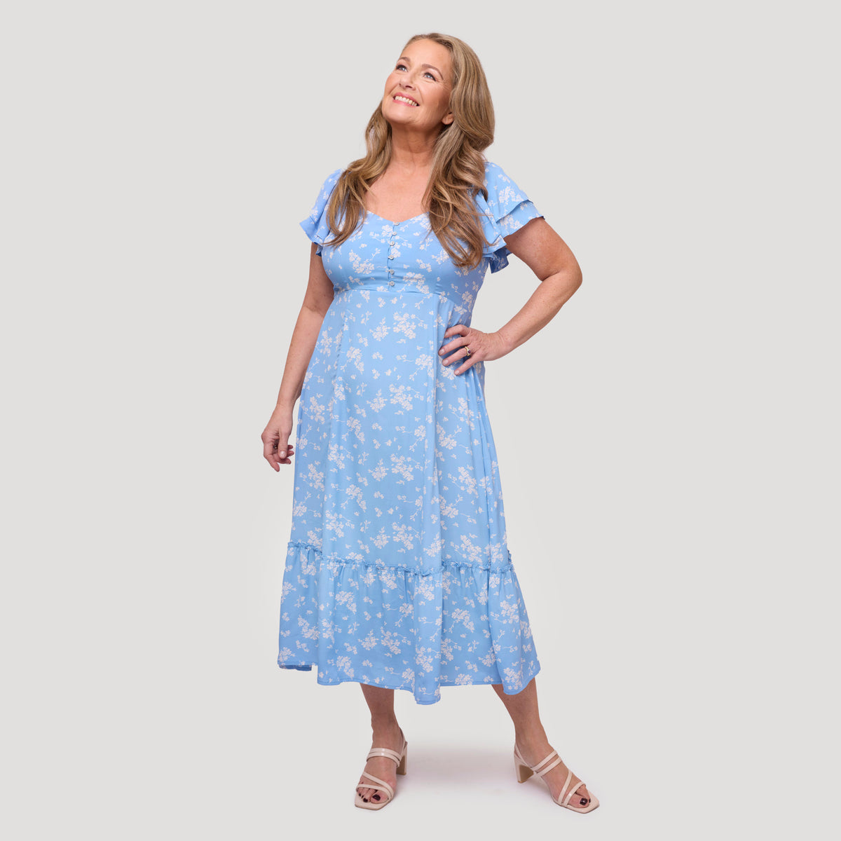 Marika mekko - sininen