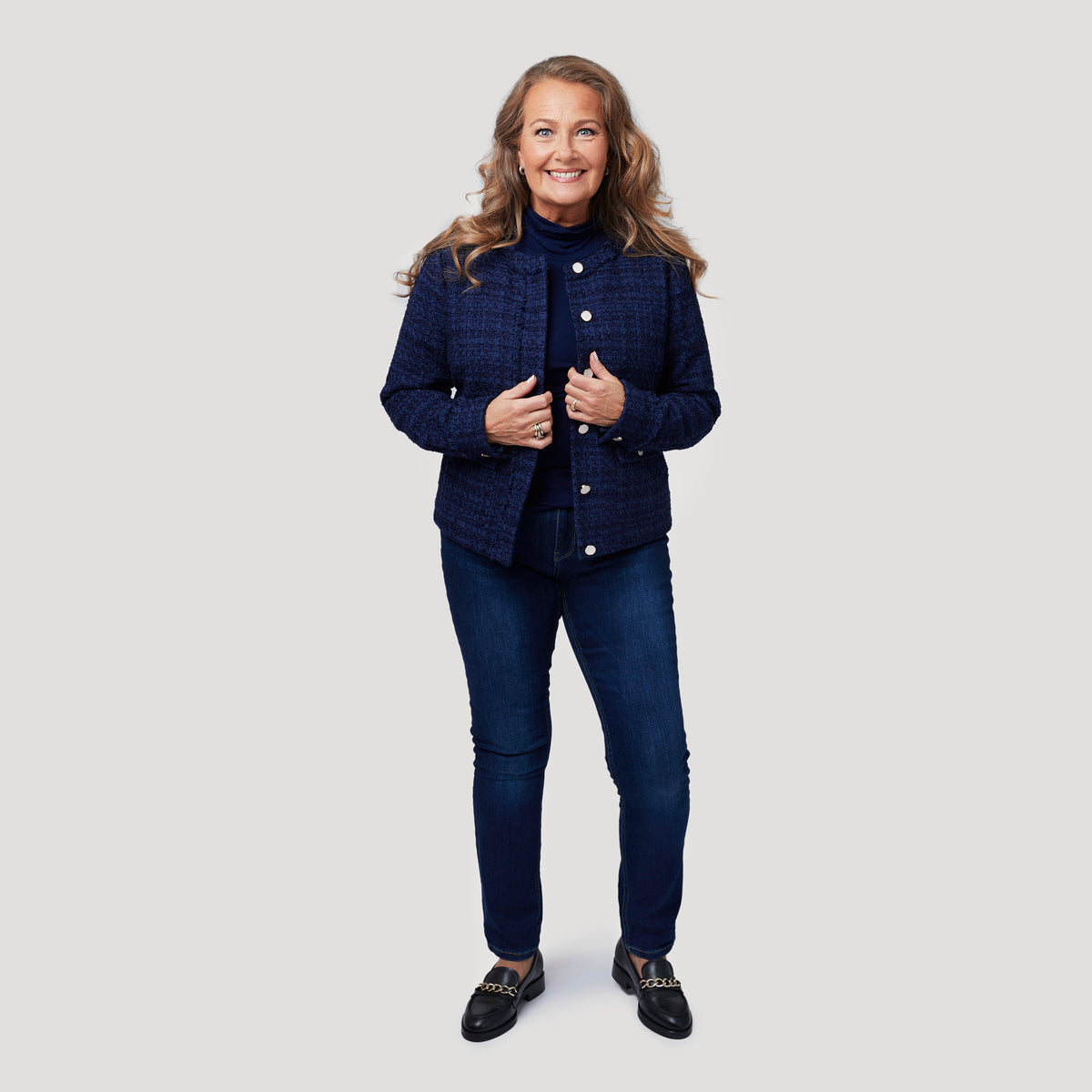 Polly poolopaita - sininen