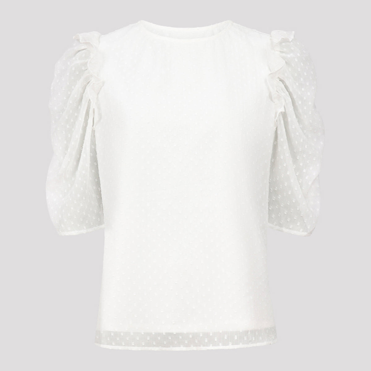 Sohla blus - Offwhite