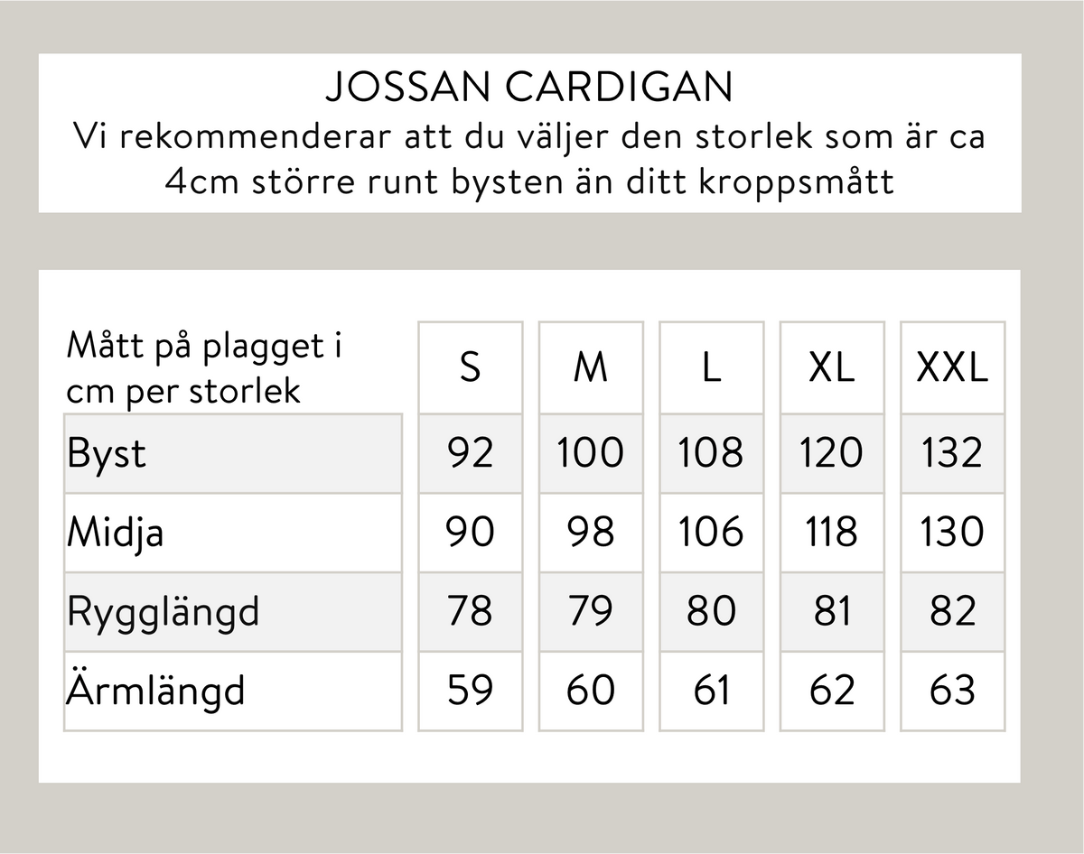 Jossan neuletakki - harmaa