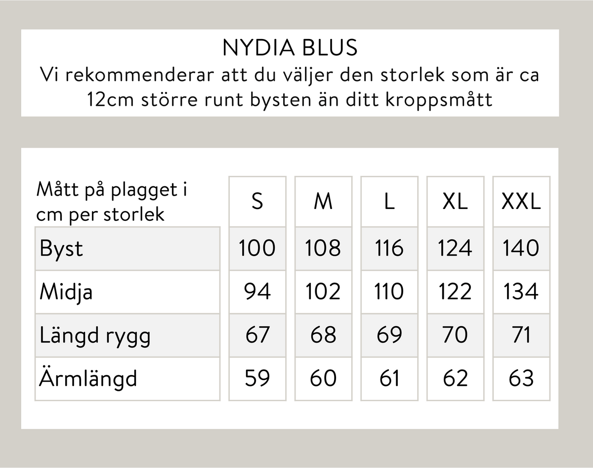 Nydia pusero - beige